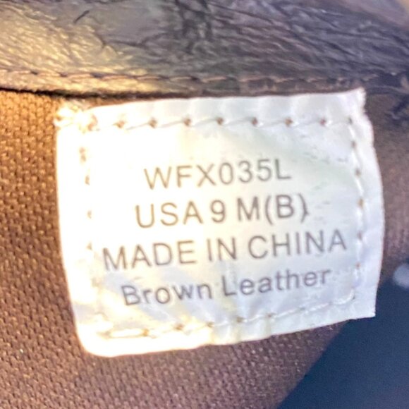 Propet Taneka Womens Leather & Tweed Booties Size 9 Brown With Side Zip - Picture 7 of 9